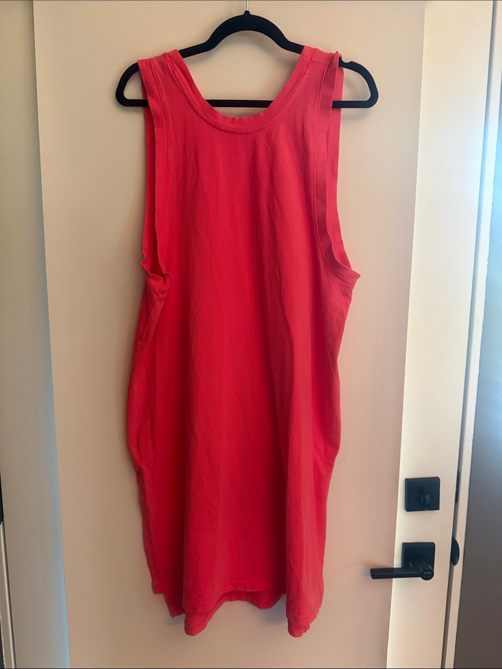 FP Movement by Free People Backless Sleeveless Dress in Bright Red